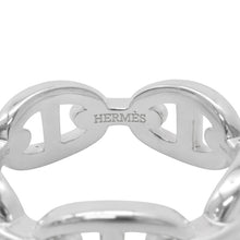 将图像加载到图库查看器中，HERMES Chaine d&#39;Ancre Anchene Ring Size PM/59/#19H109507B SV925
