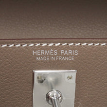 Load image into Gallery viewer, HERMES Kelly Dance 2 Verso Etoupe/Gris Pale Evercolor
