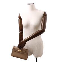 Load image into Gallery viewer, HERMES PochetteKelly Etoupe Swift Leather
