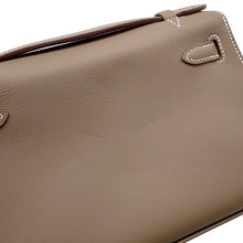 Load image into Gallery viewer, HERMES PochetteKelly Etoupe Swift Leather
