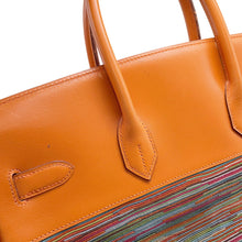 Load image into Gallery viewer, HERMES Birkin Orange Vibrato Box Calf Leather Size 35
