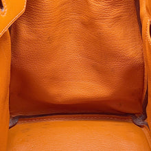 Load image into Gallery viewer, HERMES Birkin Orange Vibrato Box Calf Leather Size 35
