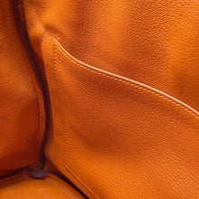 Load image into Gallery viewer, HERMES Birkin Orange Vibrato Box Calf Leather Size 35
