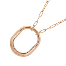 将图像加载到图库查看器中，TIFFANY&amp;Co. Padlock Pendant Size Medium73965950 18K Pink Gold
