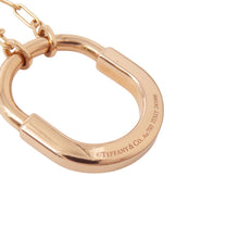 Load image into Gallery viewer, TIFFANY&amp;Co. Padlock Pendant Size Medium73965950 18K Pink Gold
