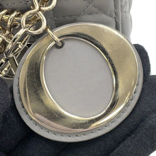 Load image into Gallery viewer, Dior Lady Dior My ABCDior GrayM05380CAL Lambskin Size Small
