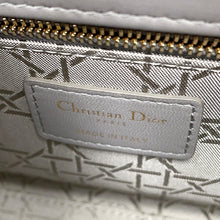Load image into Gallery viewer, Dior Lady Dior My ABCDior GrayM05380CAL Lambskin Size Small
