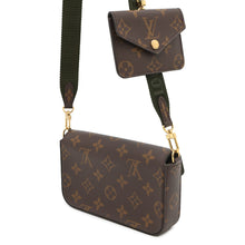 Load image into Gallery viewer, LOUIS VUITTON Multiie Pochette GreenM80091 Monogram
