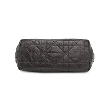 Load image into Gallery viewer, Dior Diorstar Hobo Bag Macrocannage Crinkled BlackS3202UNIO Calf Leather
