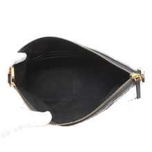 Load image into Gallery viewer, Dior Diorstar Hobo Bag Macrocannage Crinkled BlackS3202UNIO Calf Leather

