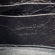 Load image into Gallery viewer, Dior Diorstar Hobo Bag Macrocannage Crinkled BlackS3202UNIO Calf Leather
