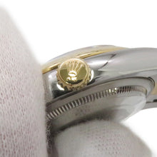 Load image into Gallery viewer, ROLEX Datejust W36mm Stainless Steel K18YG Black/Silver Dial116233

