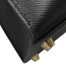 Load image into Gallery viewer, HERMES Kelly Sellier Black Epsom Size 28
