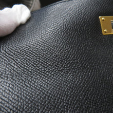 Load image into Gallery viewer, HERMES Kelly Sellier Black Epsom Size 28
