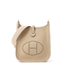 Load image into Gallery viewer, HERMES Evelyne Amazon Long Trench Taurillon Clemence Size TPM
