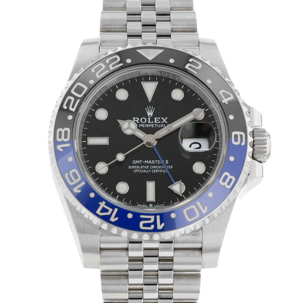 ROLEX GMT MasterⅡ W40mm Stainless Steel Black Dial126710BLNR