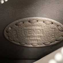 将图像加载到图库查看器中，FENDI Fendsens Selleria Shoulder Bag Etoupe8BS094 Leather Size Mini
