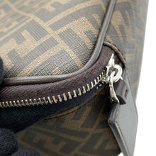 Load image into Gallery viewer, FENDI Zucca Travel Pouch Brown7N0128 PVC Coated Canvas Size Large
