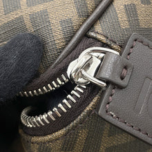 Load image into Gallery viewer, FENDI Zucca Travel Pouch Brown7N0128 PVC Coated Canvas Size Large

