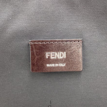 Load image into Gallery viewer, FENDI Zucca Travel Pouch Brown7N0128 PVC Coated Canvas Size Large
