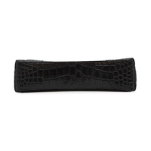 Load image into Gallery viewer, BALENCIAGA Downtown ChainShoulder Bag Black689121 Croco embossed leather Size XS
