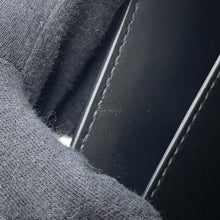 Load image into Gallery viewer, BALENCIAGA Downtown ChainShoulder Bag Black689121 Croco embossed leather Size XS
