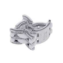 Load image into Gallery viewer, CHANEL Ultra Diamond Ring Size 56/Approximately No. 15 K18WG Ceramic
