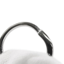 Load image into Gallery viewer, TIFFANY&amp;Co. Padlock Ring Size Approximately No. 972345363 18K White Gold
