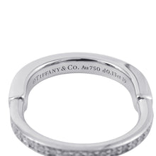 Load image into Gallery viewer, TIFFANY&amp;Co. Padlock Ring Size Approximately No. 972345363 18K White Gold
