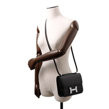 将图像加载到图库查看器中，HERMES Constance3 Miroir Black Box Calf Leather Size Mini
