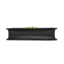 将图像加载到图库查看器中，CELINE Chain Wallet Triomphe Margo Black10L033 Shiny Calf Leather
