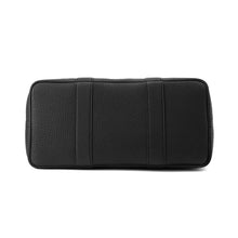 Load image into Gallery viewer, HERMES Garden Party Etoupe/Black Toile Officier Negonda Leather Size PM
