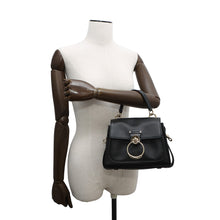 Load image into Gallery viewer, Chloe TESS Day Bag 2WAY Handbag BlackCHC22SS143G33 Calf Leather Size Mini
