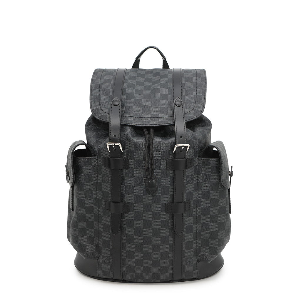 LOUIS VUITTON Christopher NoirN41379 Damier Graphite Size MM