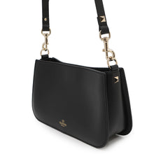 Load image into Gallery viewer, Valentino Garavani RockStudded Shoulder Bag Black3W5B0Q57XUH Leather
