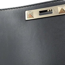 Load image into Gallery viewer, Valentino Garavani RockStudded Shoulder Bag Black3W5B0Q57XUH Leather
