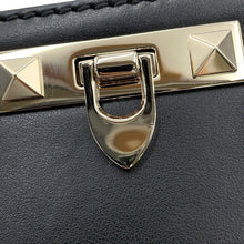 Load image into Gallery viewer, Valentino Garavani RockStudded Shoulder Bag Black3W5B0Q57XUH Leather
