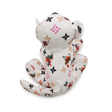 将图像加载到图库查看器中，LOUIS VUITTON Doudou Tigre White/MulticolorGI0735 Cotton Vachetta Leather
