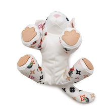 将图像加载到图库查看器中，LOUIS VUITTON Doudou Tigre White/MulticolorGI0735 Cotton Vachetta Leather
