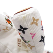 将图像加载到图库查看器中，LOUIS VUITTON Doudou Tigre White/MulticolorGI0735 Cotton Vachetta Leather
