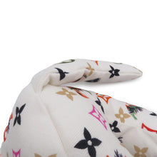 将图像加载到图库查看器中，LOUIS VUITTON Doudou Tigre White/MulticolorGI0735 Cotton Vachetta Leather

