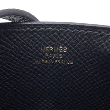 将图像加载到图库查看器中，HERMES HERMES Way Black Epsom Swift Leather Box Calf Leather
