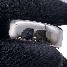 将图像加载到图库查看器中，HERMES Etrier Ring Size 64 Blue RunH100060FJ0360 Metal
