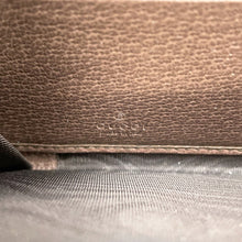 将图像加载到图库查看器中，GUCCI Jumbo GG Bamboo Zip Around Wallet Beige/Brown658634 Canvas/Leather
