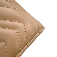 Load image into Gallery viewer, GUCCI GG Marmont Card Case Wallet Beige466492 Leather
