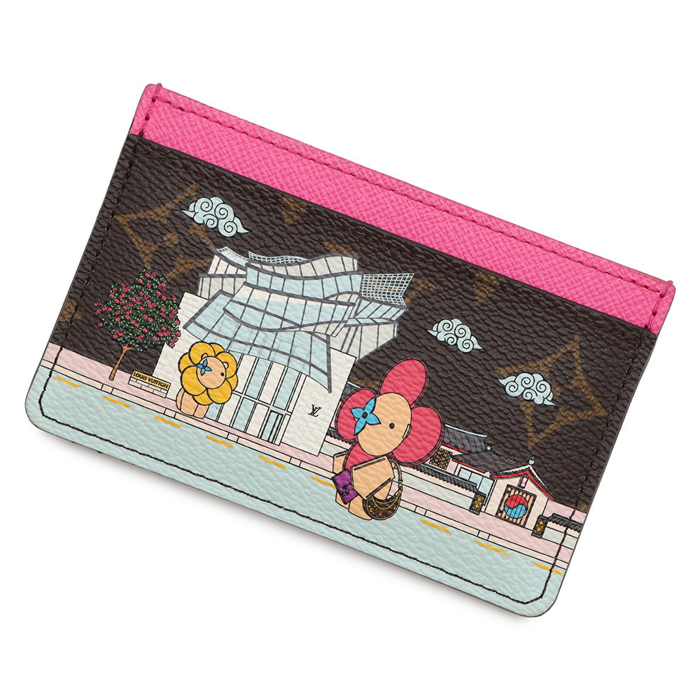 LOUIS VUITTON Vivienne Porto Cult Simple PinkM81729 Monogram/Vivienne