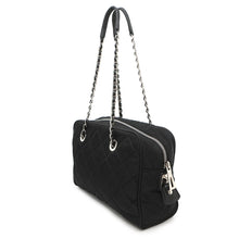 将图像加载到图库查看器中，PRADA Quilted ChainTote Bag Black1BB903 Nylon
