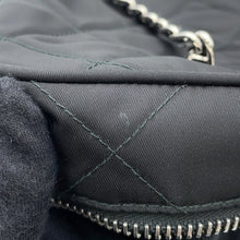 将图像加载到图库查看器中，PRADA Quilted ChainTote Bag Black1BB903 Nylon
