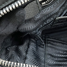 将图像加载到图库查看器中，PRADA Quilted ChainTote Bag Black1BB903 Nylon
