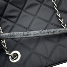 将图像加载到图库查看器中，PRADA Quilted ChainTote Bag Black1BB903 Nylon

